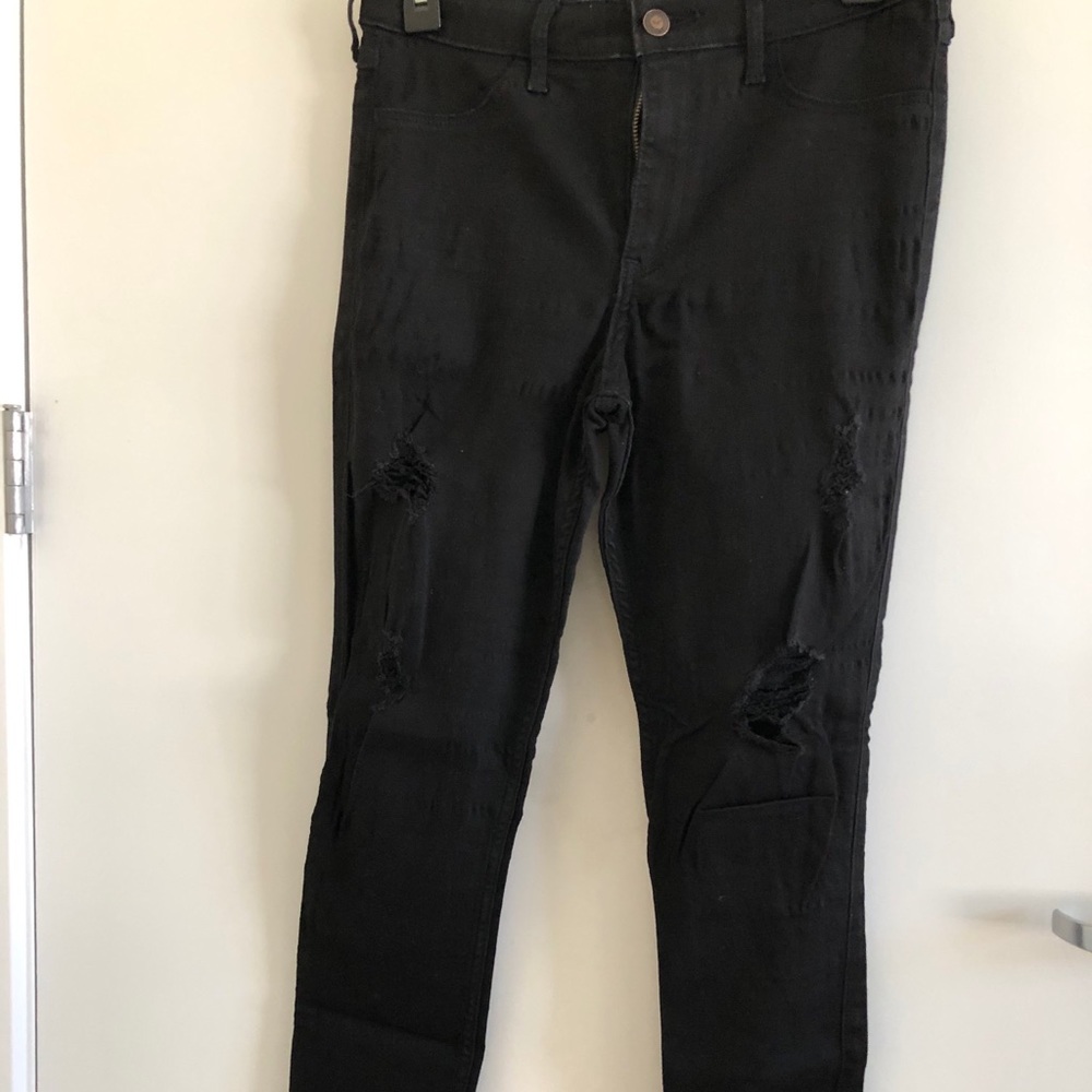 Ripped Black Jeans